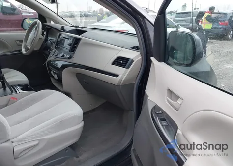 2011 Toyota Sienna Le V6 from USA, damaged, VIN 5TDKK3DC9BS168910